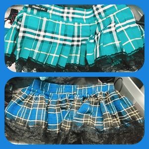 Two RP Plaid Skirts